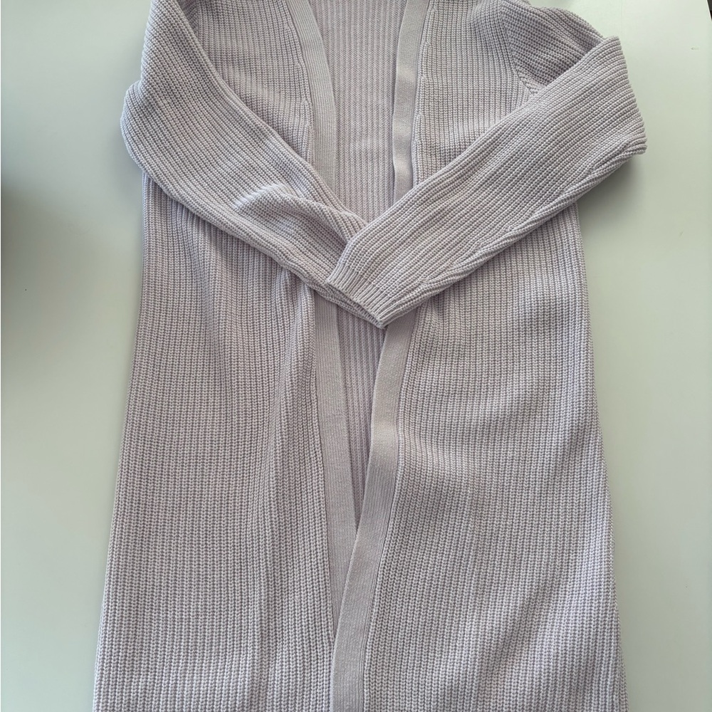 Joe Fresh Light Purple Cardigan long